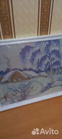 Картина вышивка