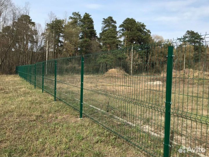 Забор сетка 3D