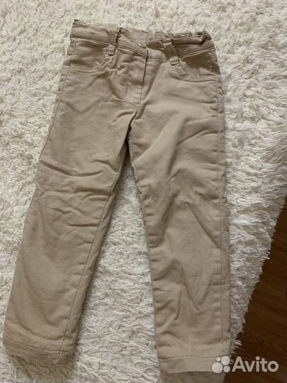 Утепленные брюки для девочки