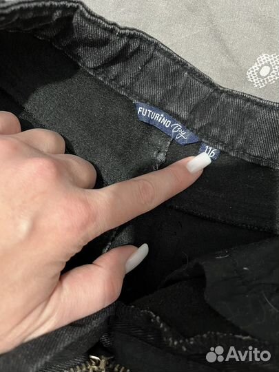 Джинсы утепленные для мальчика 116