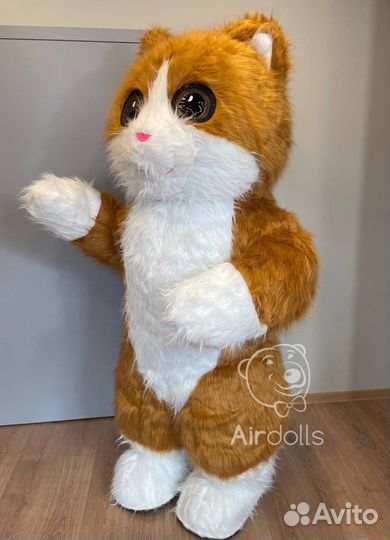 Костюм, надувная ростовая кукла Кот 2м