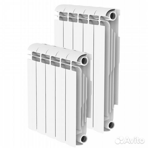 Радиатор алюминиевый 500/90 6 секций Teplopribor
