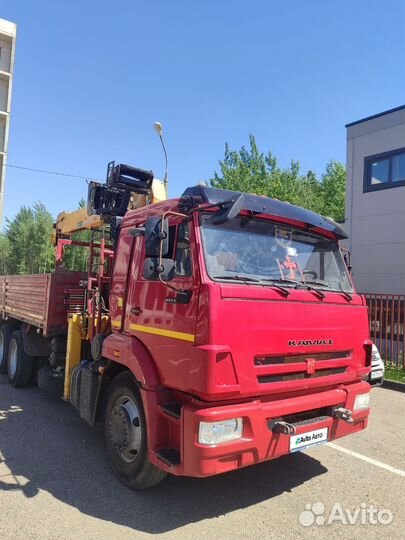 КАМАЗ 65115-50 с КМУ, 2020