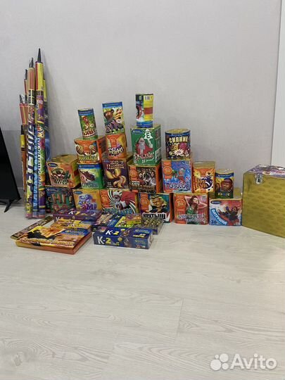 Батареи салютов