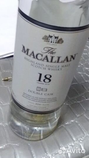 Коробка Macallan 18, 12, Chivas виски, коньяка