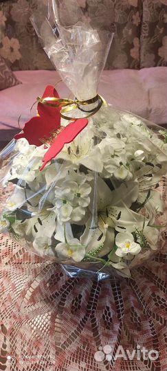Лампа букет цветов pod zakaz