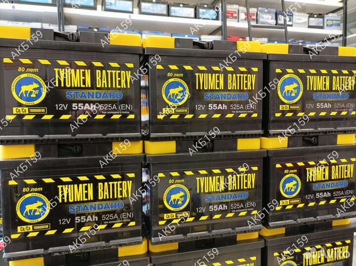 Тюмень 55А/ч. Магазин. Гарантия