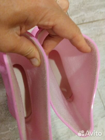 Детские резиновые сапоги