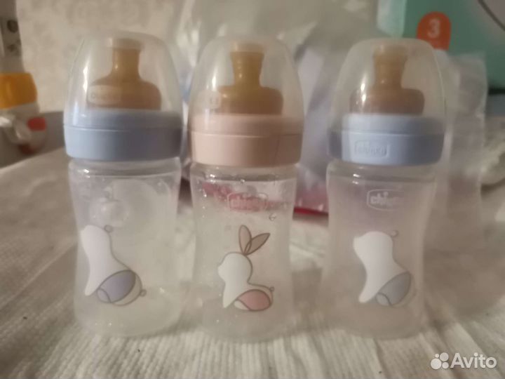 Бутылочки для кормления chicco