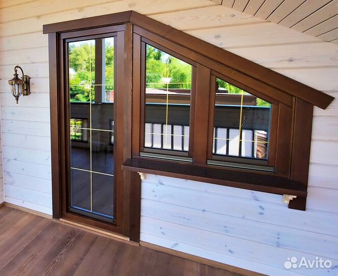 Пластиковые Витражи 415х290