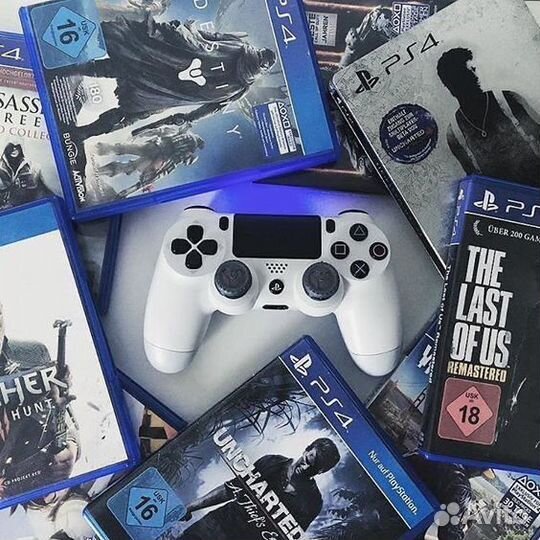 Аренда игровой приставки PS4 пс4 прокат доставка