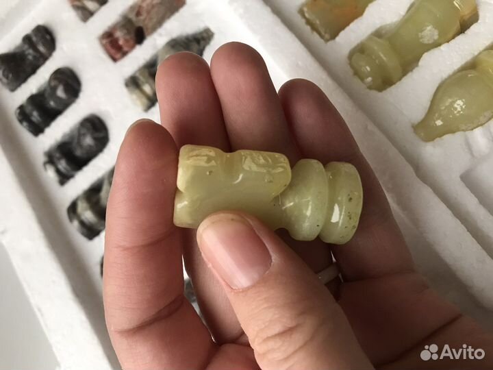 Шахматная доска из оникса