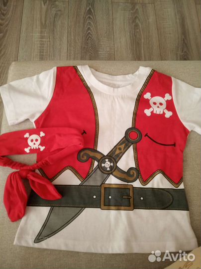 Костюм пирата для мальчика, 92-98 размер