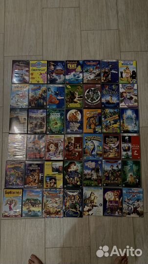 Диски с мультфильмами