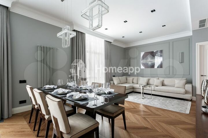 3-к. квартира, 126 м², 5/7 эт.