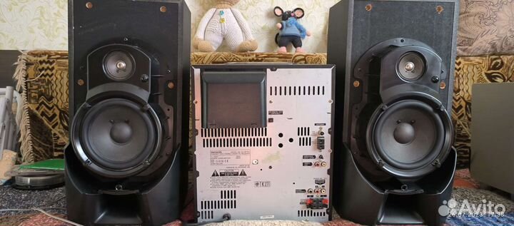 Музыкальный центр aiwa nsx f7+акус. sony