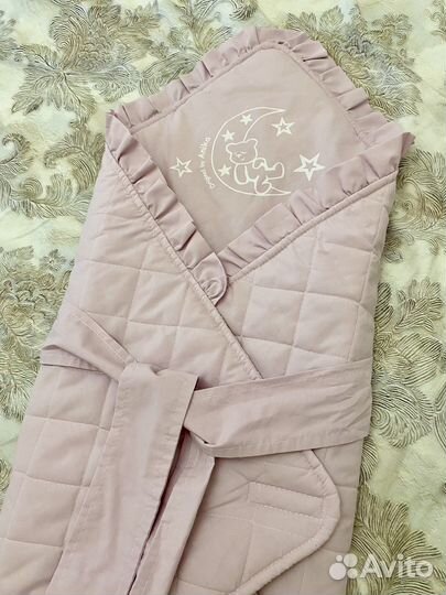 Детский конверт на выписку