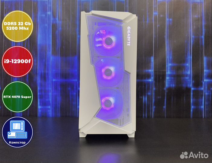 Мощный игровой i9-RTX4070SUP-32DDR5-TUW4087569-B760