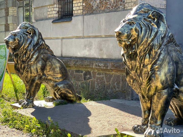Статуя скульптура Лев сторожевой 160 см