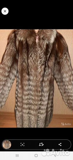 Шуба из чернобурки 42 44