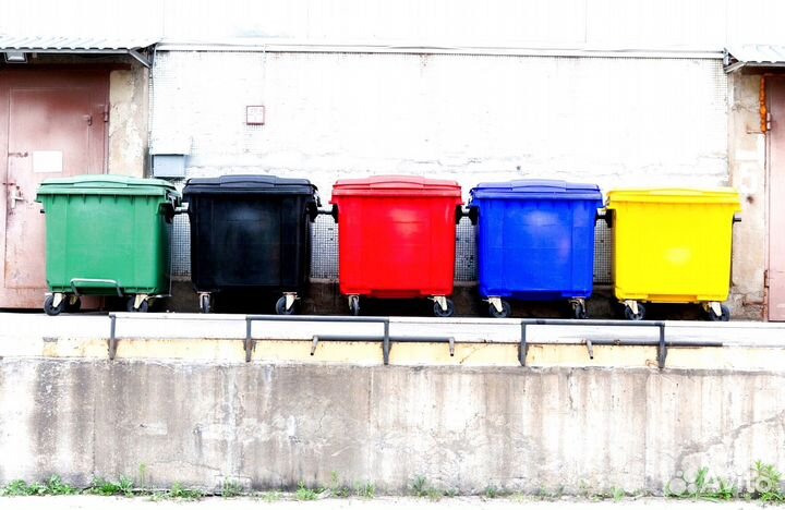 Пластиковый контейнер 1100л. Арт. 8745