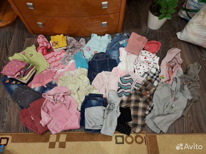 Вещи пакетом на девочку