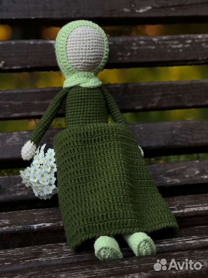 Вязаная Кукла мусульманка