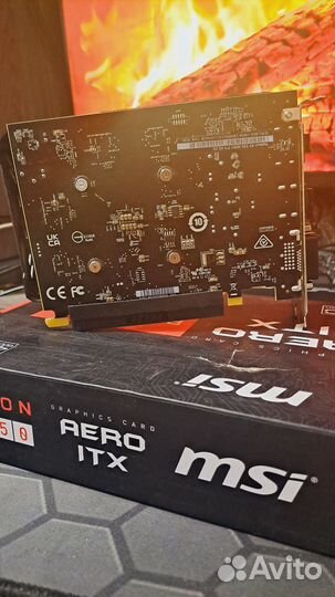 Видеокарта Rx 550 4gb