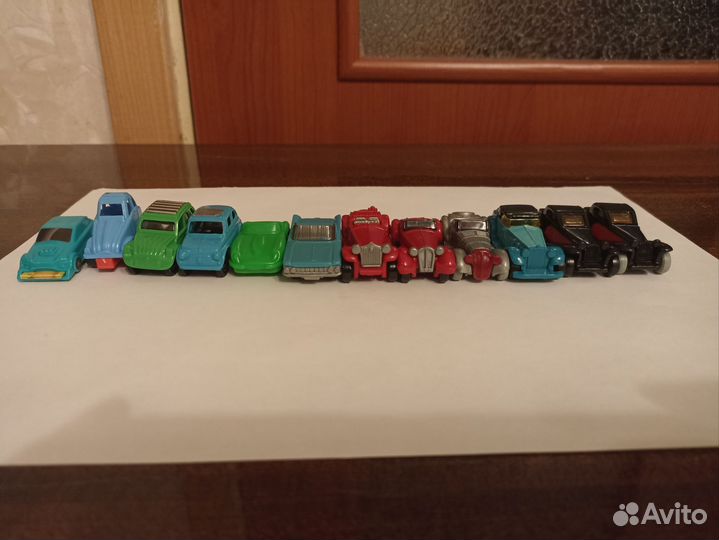 Машинки из киндер сюрприза