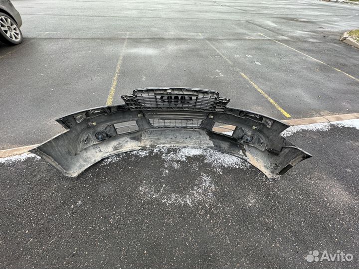 Бампер передний Audi A6 C6 (4F) S-line Рестайлинг