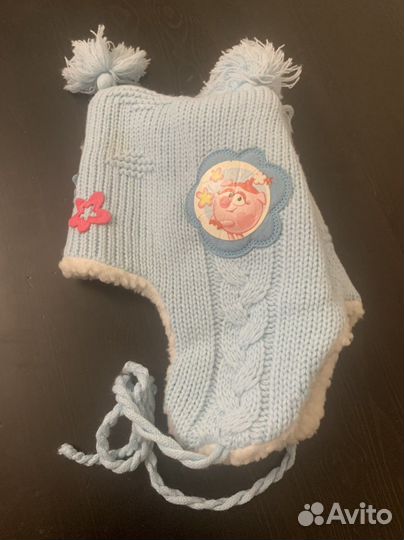 Шапка зимняя для девочки 48 50