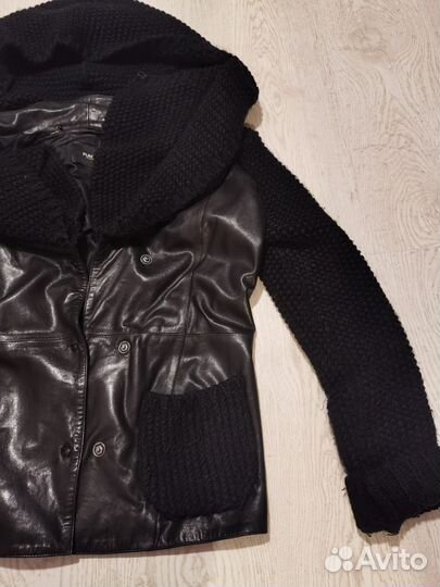 Натуральная кожаная куртка Рunto 48 размер