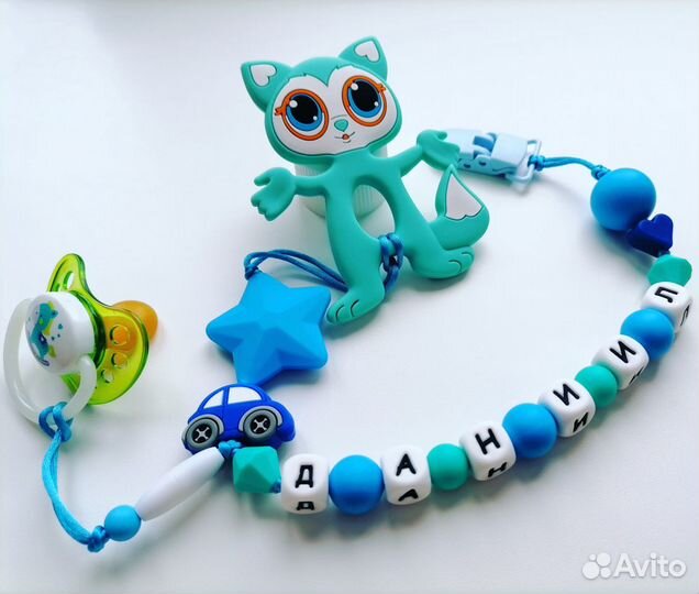 Именные булавочки, силиконовые держатели