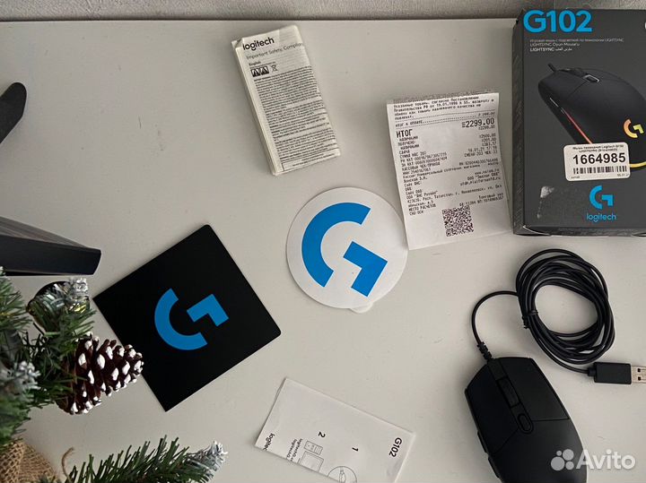 Игровая мышь Logitech G G102 Lightsync