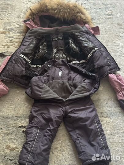 Зимний костюм для девочки