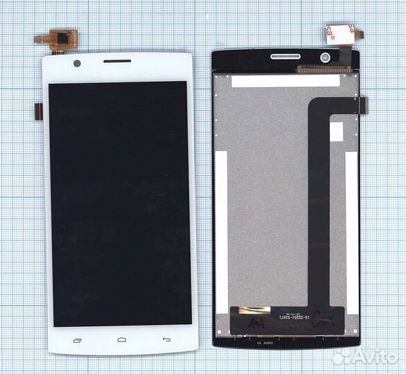 Дисплейный модуль для Fly Nimbus 3 белый