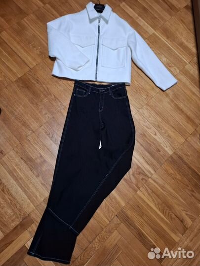 Новый комплект куртка пиджак джинсы Италия