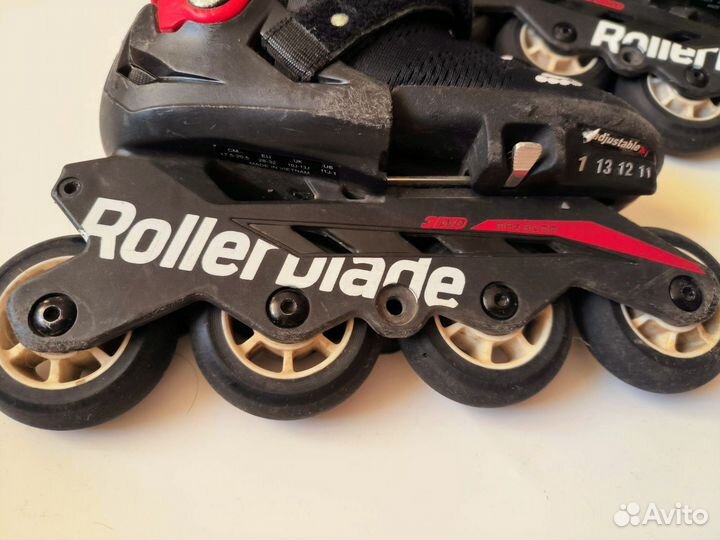 Ролики rollerblade раздвижные 28-32