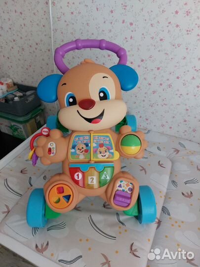 Ходунки Fisher Price Ученый щенок