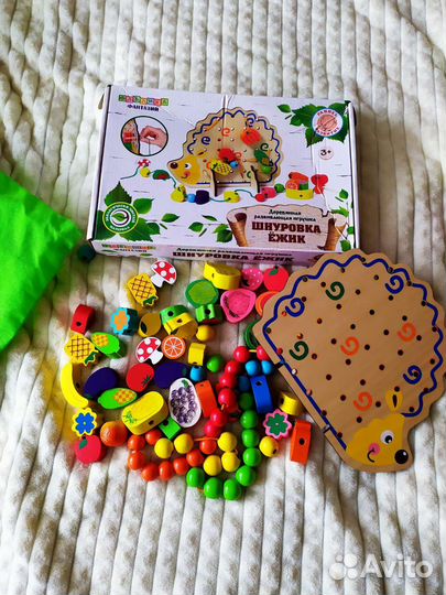 Игра шнуровка