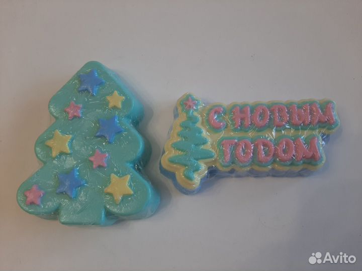Мыло фигурное новогоднее