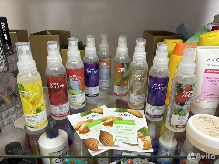 Avon спрей для тела и гель для душа