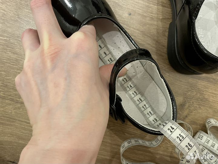 Туфли лакированные 29 разм (19 см)