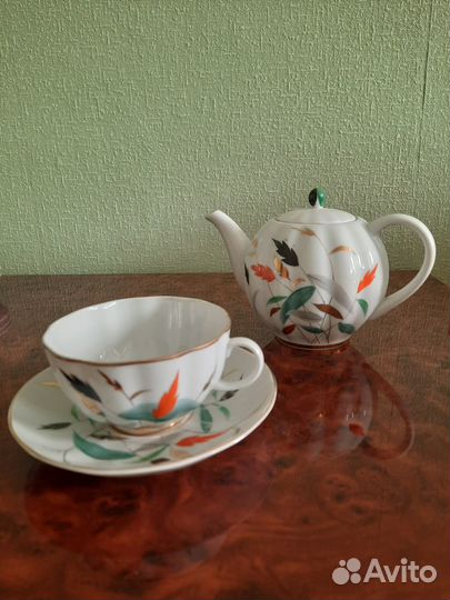 Чайный сервиз лфз СССР фарфор