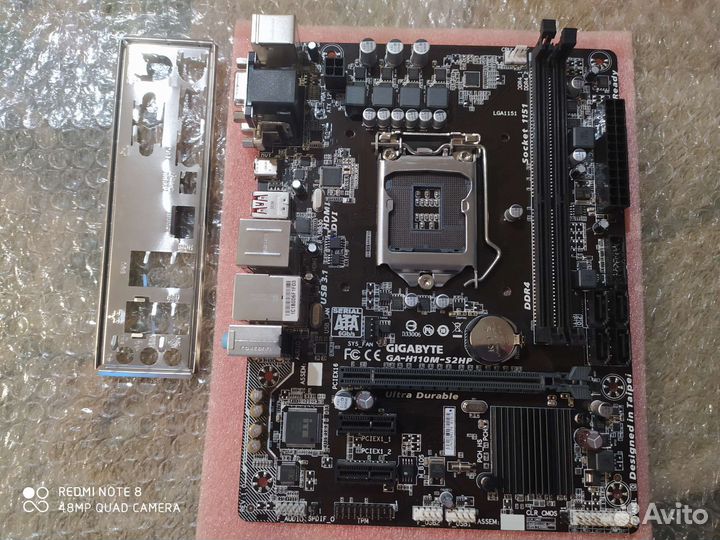 Сборка i3 7100 + мать + ddr4 8Гб (2х4) + кулер