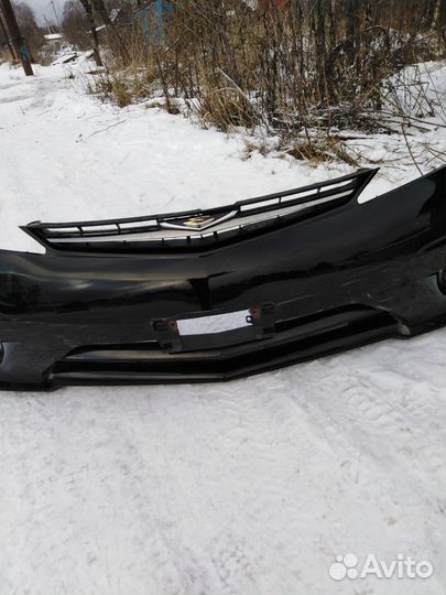 Бампер передний. Тойота эстима 2