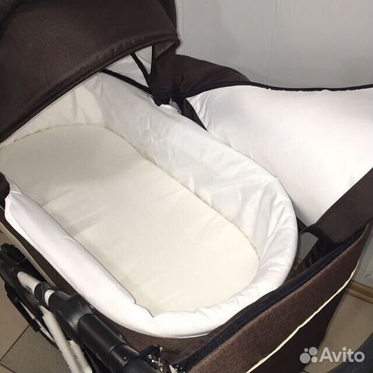 Коляска Verdi Laser 3в1 коричневая