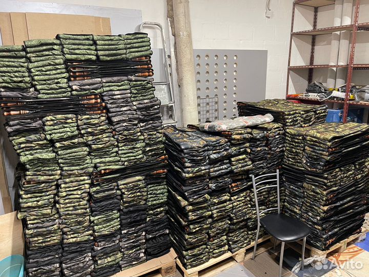 Набор подарочный шампуров 6шт в чехле хаки Ш3к1645