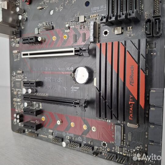 Материнская плата asrock AB350 gaming K4 fatalyty