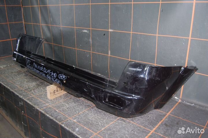 Бампер задний - UAZ Patriot